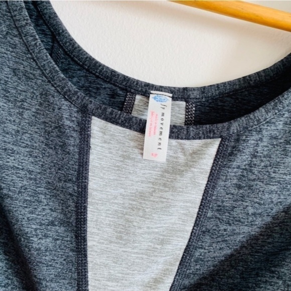 FREE PEOPLE NWT Six Pack Set Top Shorts Charcoal Low Rise - Picture 14 of 16